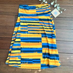 LuLaRoe Azure Skirt A-Line Size M